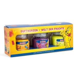 Haribo Duftkerze Frucht Power 3er Set