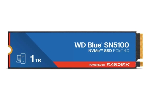 SSD WD Blue M.2 2280 1TB NVMe SN5100 intern