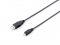 Equip Kabel USB-A2.0->Micro-B St/St 1.80m schwarz Polybeutel
