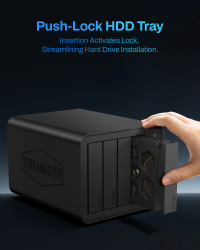 TERRAMASTER F4-425, 4bay NAS, 4GB DDR4 (No Hard Drive)