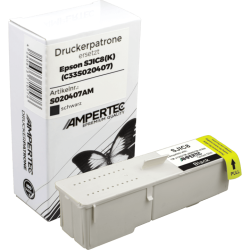 Ampertec Tinte ersetzt Epson C33S020407 schwarz