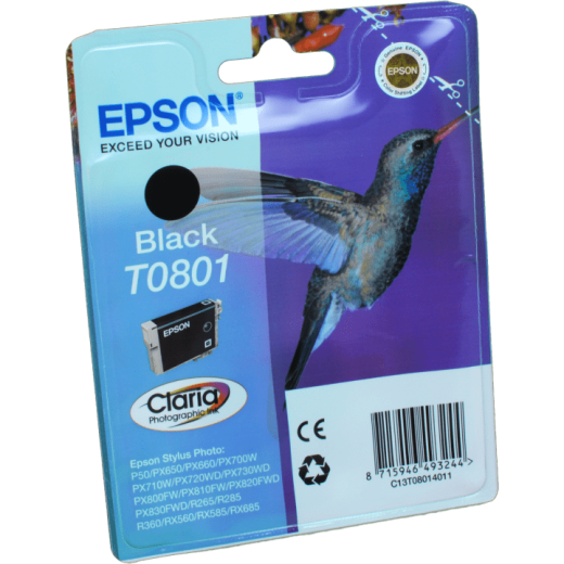 Epson Tinte C13T080140 black T0801