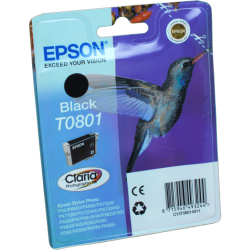 Epson Tinte C13T080140 black T0801