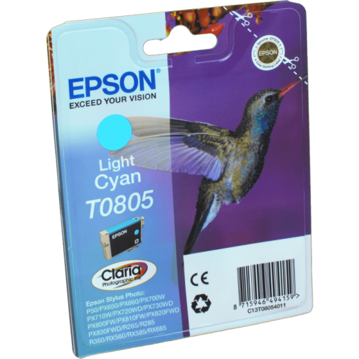 Epson Tinte C13T080540 light cyan T0805