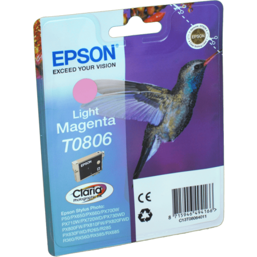 Epson Tinte C13T080640 light magenta T0806