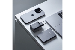 Intenso Power Adapter 1x USB-A/2x USB-C 65W GaN Black