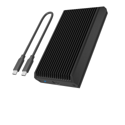 Geh. IcyBox für NVMe M.2 SSD zu Type-C USB 4