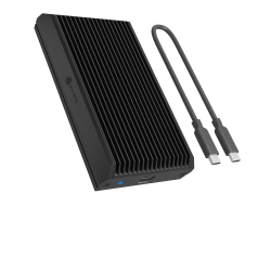 Geh. IcyBox für NVMe M.2 SSD zu Type-C USB 4