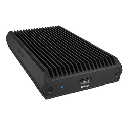 Geh. IcyBox für NVMe M.2 SSD zu Type-C USB 4