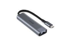 LINDY USB 3.2 Gen 2 Typ C Hub & Gigabit Ethernet