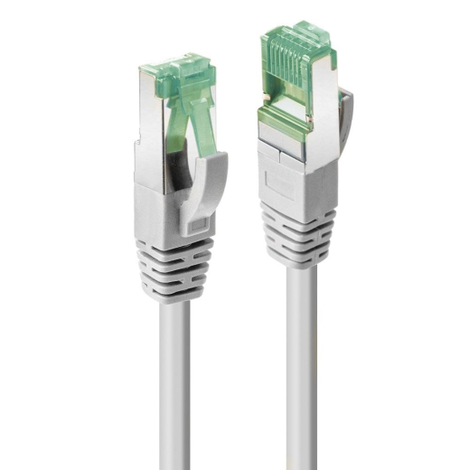 LINDY Patchkabel Cat.6A S/FTP GRS TPE grau 0.5m