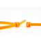 WKK Kunststoffkabelbinder Orange 100x2,5mm 100 St.