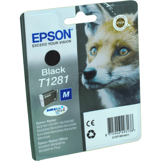 Epson Tinte C13T128140 schwarz T1281