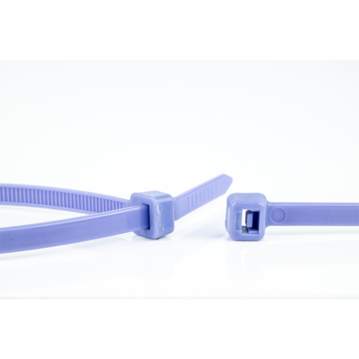 WKK Kunststoffkabelbinder Violett 200x4,8mm 100 St.