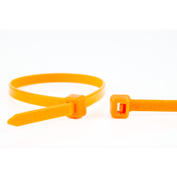 WKK Kunststoffkabelbinder Orange 300x4,8mm 100 St.