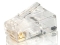 Equip Stecker Cat5e ungeschirmt RJ45 Premium 100Stk transp.