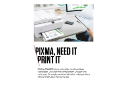 Canon PIXMA TS7550i Multifunktionssystem 3-in-1 weiss