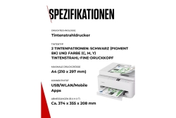 Canon PIXMA TS7550i Multifunktionssystem 3-in-1 weiss