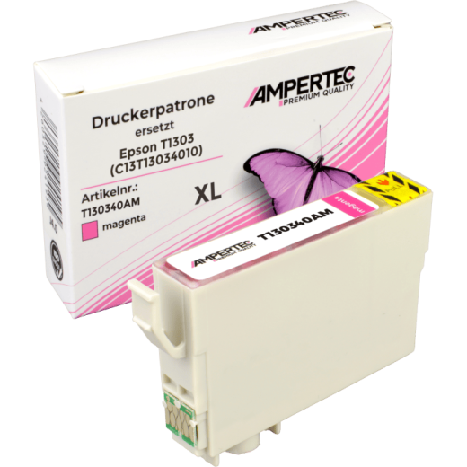 Ampertec Tinte ersetzt Epson C13T13034010 magenta
