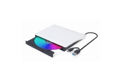 gembird DVW EXT SLIM DVD-USB-031 white USB-C&3.1...