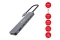 Equip Adapter USB-C->HDMI/3xUSB-C/USB-A 4K/ 60Hz 0.25m Alu.