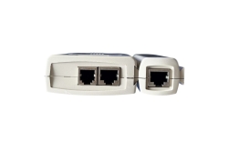 Equip Kabeltester für RJ45/RJ12/RJ11 grau