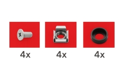 Equip 19 Steckdosenleiste 8xSchuko+Switch->St.90° sw. Alu.