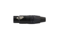 Equip Kabelverbinder 3-Polig Buchse schwarz