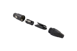 Equip Kabelverbinder 3-Polig Buchse schwarz