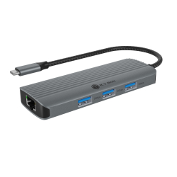 Dockingstation IcyBox 6 in 1 1xHDMI 4K60Hz, 3x USB-A