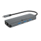Dockingstation IcyBox 6 in 1 1xHDMI 4K60Hz, 3x USB-A
