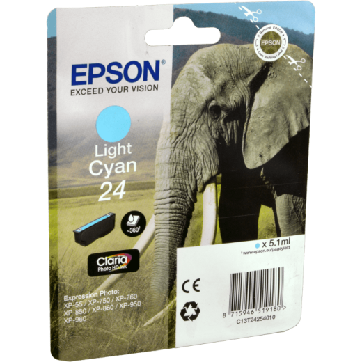 Epson Tinte C13T242540 light cyan 24