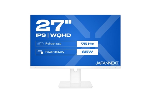 JAPANNEXT 68,6cm JN-IPS270WQHD75F-C65W-HSP-W HDMI/DP WQHD