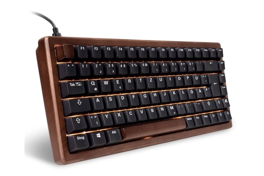 Sharkoon Gaming Tastatur Skiller SGK50S3 Wood schwarz
