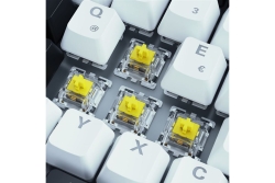 Sharkoon Gaming Tastatur Skiller SGK50S3 weiß-gelb RGB DE
