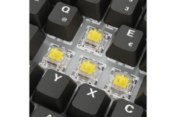 Sharkoon Gaming Tastatur Skiller SGK50S3 PBT schwarz-gelbRGB
