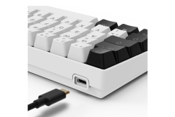 Sharkoon Gaming Tastatur Skiller SGK50S4 Gen2 weiß-gelb RGB