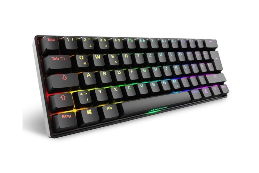 Sharkoon Gaming Tastatur Skiller SGK50S4 Gen2 schw.-gelb RGB