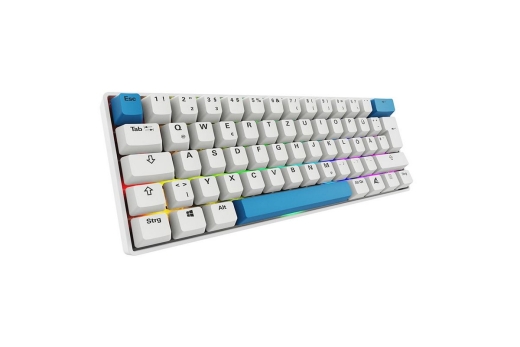 Sharkoon Gaming Tastatur Skiller SGK50S4 Gen2 PBT wei-gelRGB