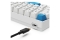 Sharkoon Gaming Tastatur Skiller SGK50S4 Gen2 PBT wei-gelRGB