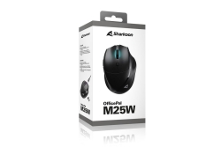 Sharkoon Maus OfficePal M25W Optisch 6 Tasten 4.000 DPI schw