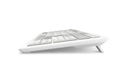 Sharkoon Bürotastatur OfficePal K30W kabellos weiß