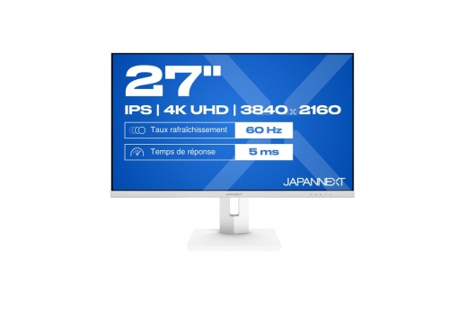 JAPANNEXT 68,6cm JN-IPS270UHD60F-C65W-HSP-W HDMI/DP UHD
