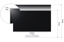 JAPANNEXT 68,6cm JN-IPS270UHD60F-C65W-HSP-W HDMI/DP UHD