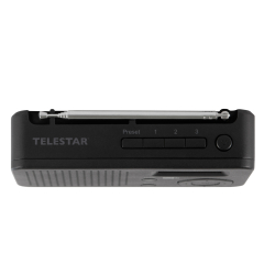 TELESTAR TOP 100 Schwarz DAB+Radios Portable Radio