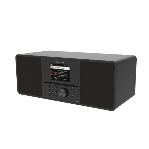 TELESTAR TOP 300 Schwarz Multifunktionsradios Stationär
