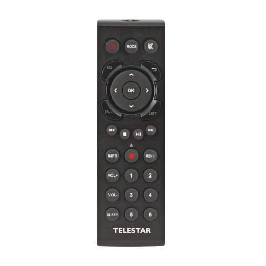 TELESTAR TOP 400 Schwarz Multifunktionsradios HiFi-Adapter