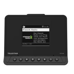 TELESTAR TOP 400 Schwarz Multifunktionsradios HiFi-Adapter