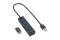 Sharkoon USB-Hub 4xUSB3.2 45cm Kabel Aluminium schwarz
