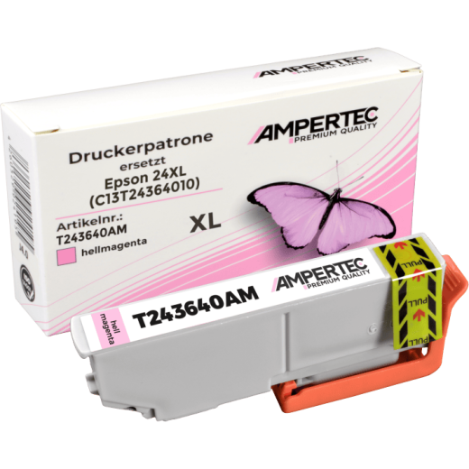 Ampertec Tinte ersetzt Epson C13T24364010 light magenta 24XL